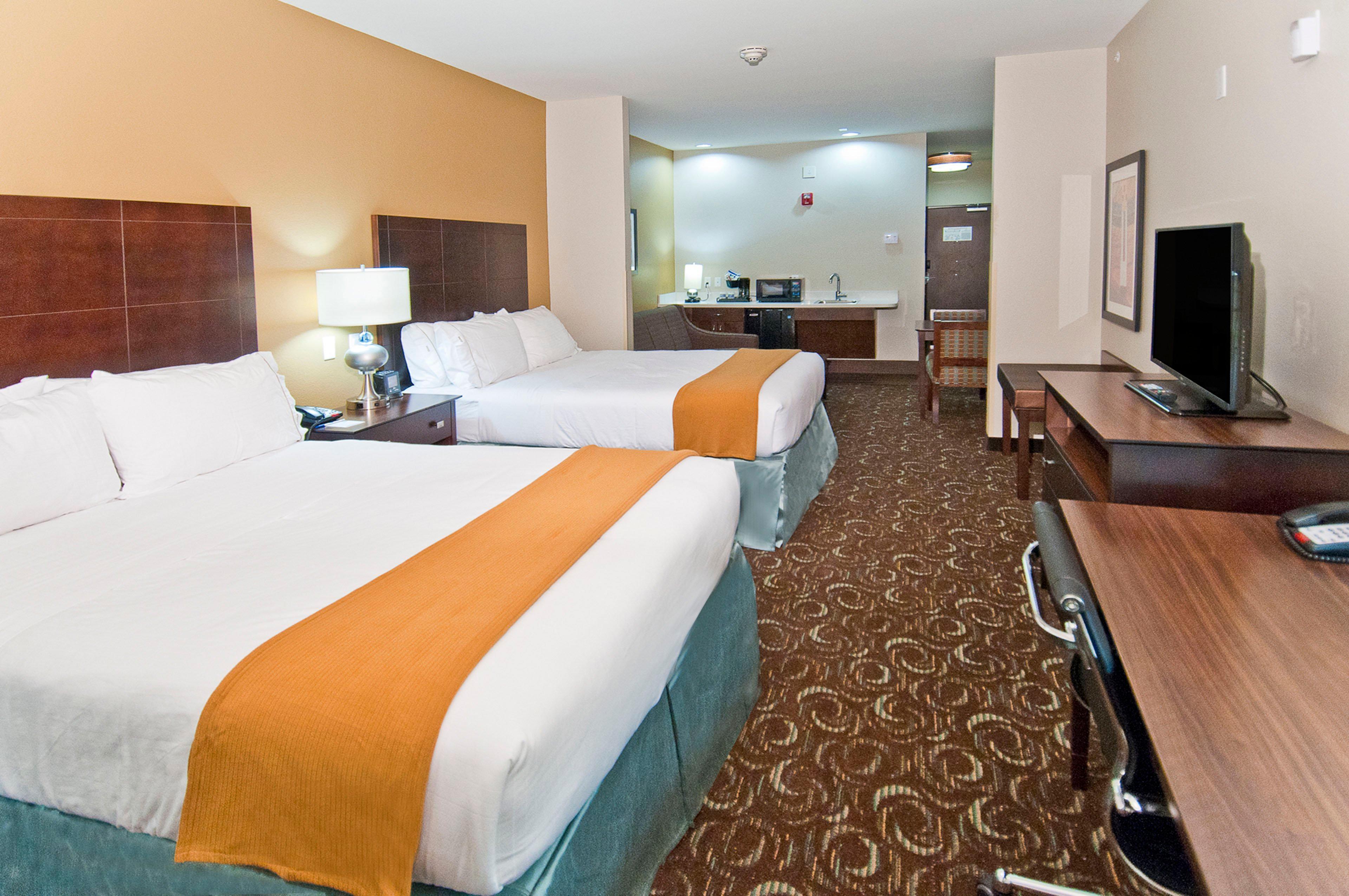 Holiday Inn Express & Suites San Antonio Frost Bank Center By Ihg Buitenkant foto